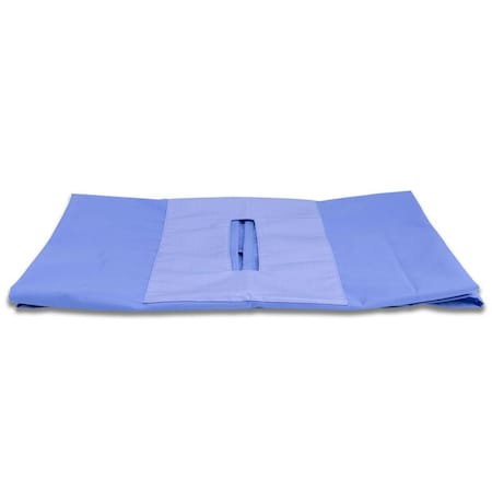 Oasis Fenestrated Drape, 40 in.x40 in., 7 in.x1.25 in., Rectangle 4040-7